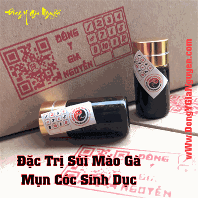 Thuốc Bôi Đông Y Gia Nguyễn đặc trị sùi mào gà